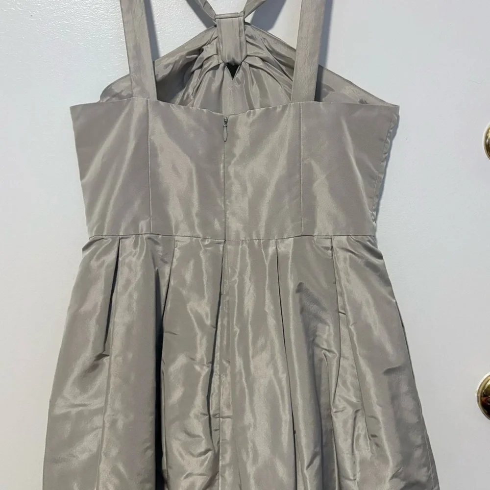 J Crew 100% silk‎ sangle taffeta special occasion dress size 4